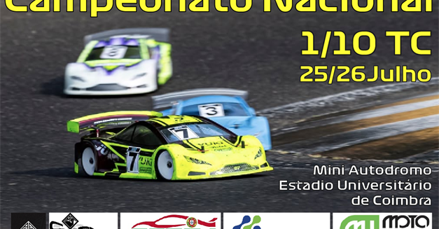 3ª Prova do Campeonato Nacional 1/10 TC Stock, Mod e Trofeu F1
